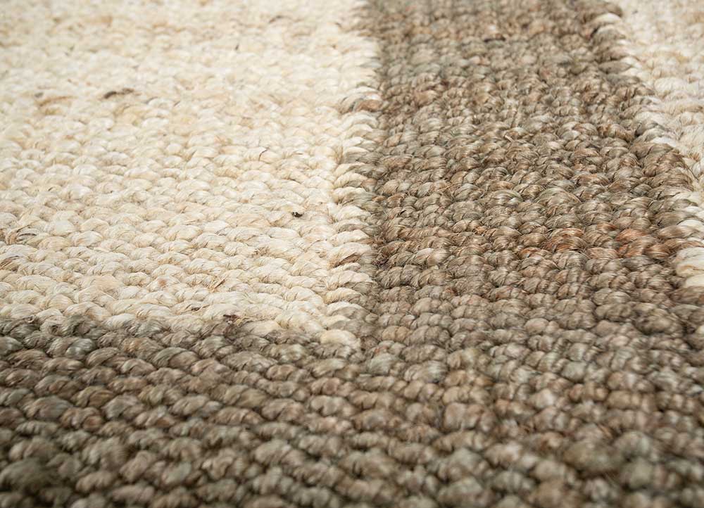 nomadic threads ivory jute and hemp Flat Weaves Rug - CloseUp