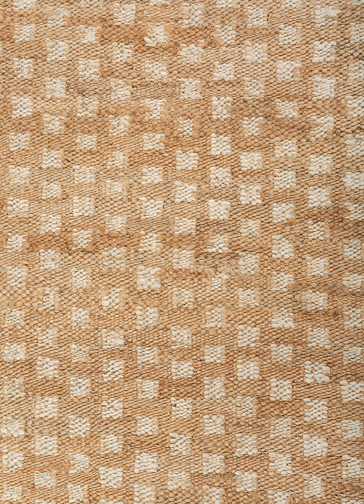 nomadic threads beige and brown jute and hemp Flat Weaves Rug - CloseUp nomadic threads beige and brown jute and hemp Flat Weaves Rug - CloseUp