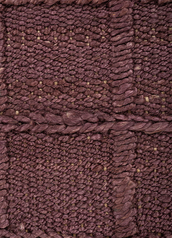 nomadic threads beige and brown jute and hemp Flat Weaves Rug - CloseUp nomadic threads beige and brown jute and hemp Flat Weaves Rug - CloseUp