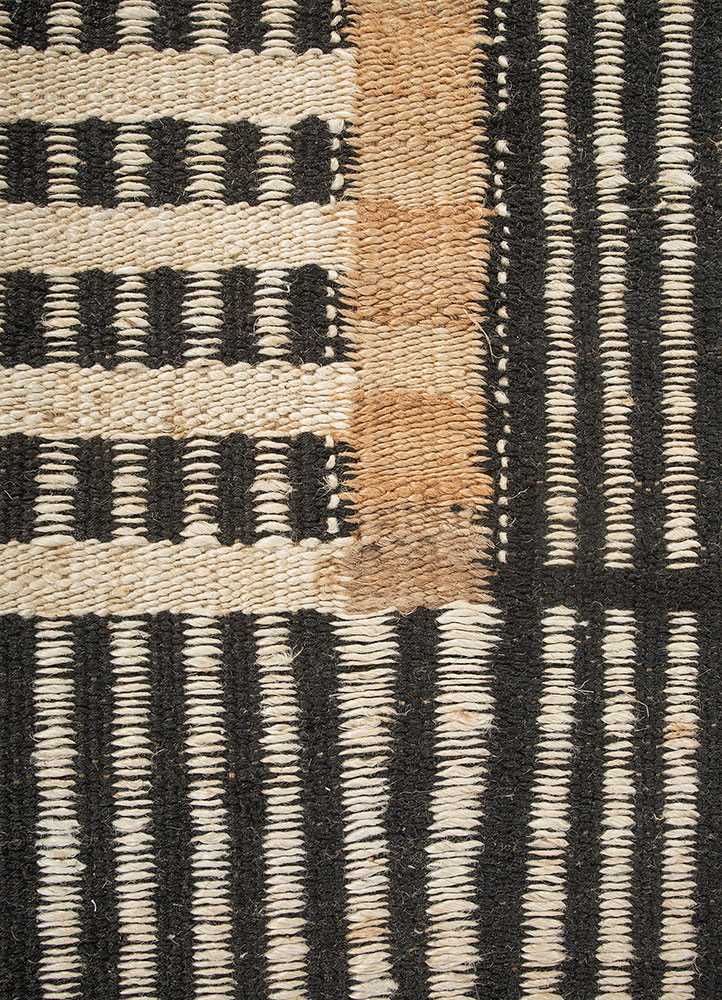 nomadic threads ivory jute and hemp Flat Weaves Rug - CloseUp