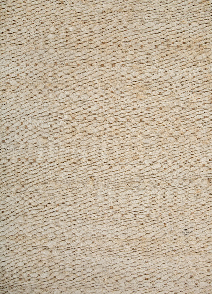 nomadic threads ivory jute and hemp Flat Weaves Rug - CloseUp