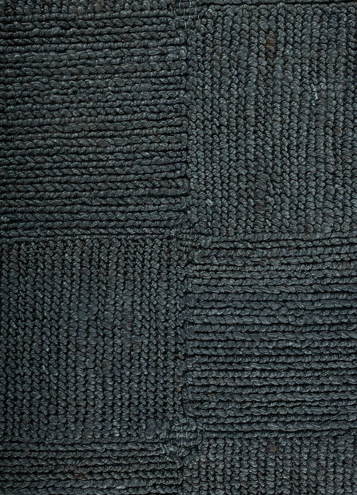 nomadic threads blue jute and hemp Flat Weaves Rug - CloseUp