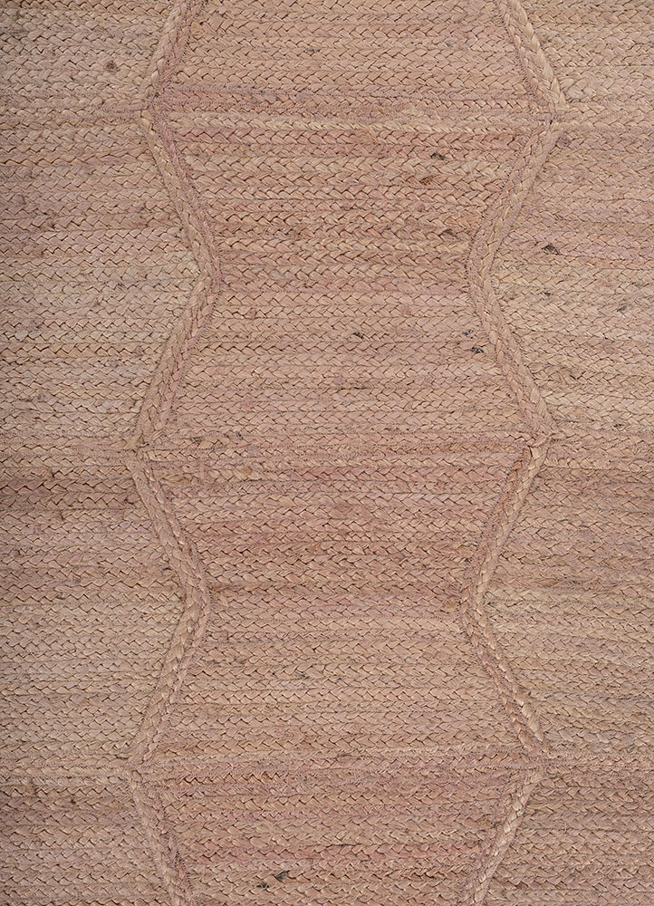 nomadic threads red and orange jute and hemp Flat Weaves Rug - CloseUp