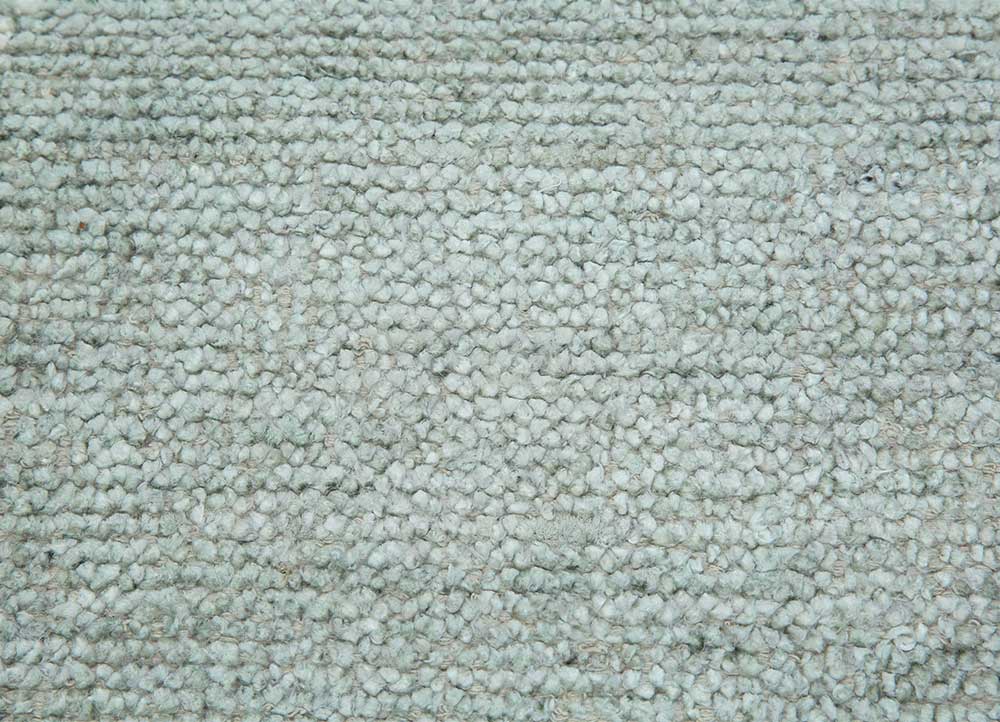 indusbar blue viscose Flat Weaves Rug - CloseUp