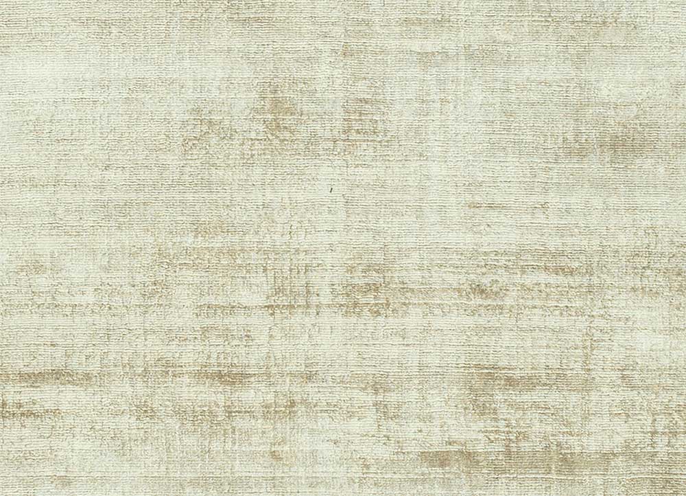 basis beige and brown viscose Hand Loom Rug - CloseUp