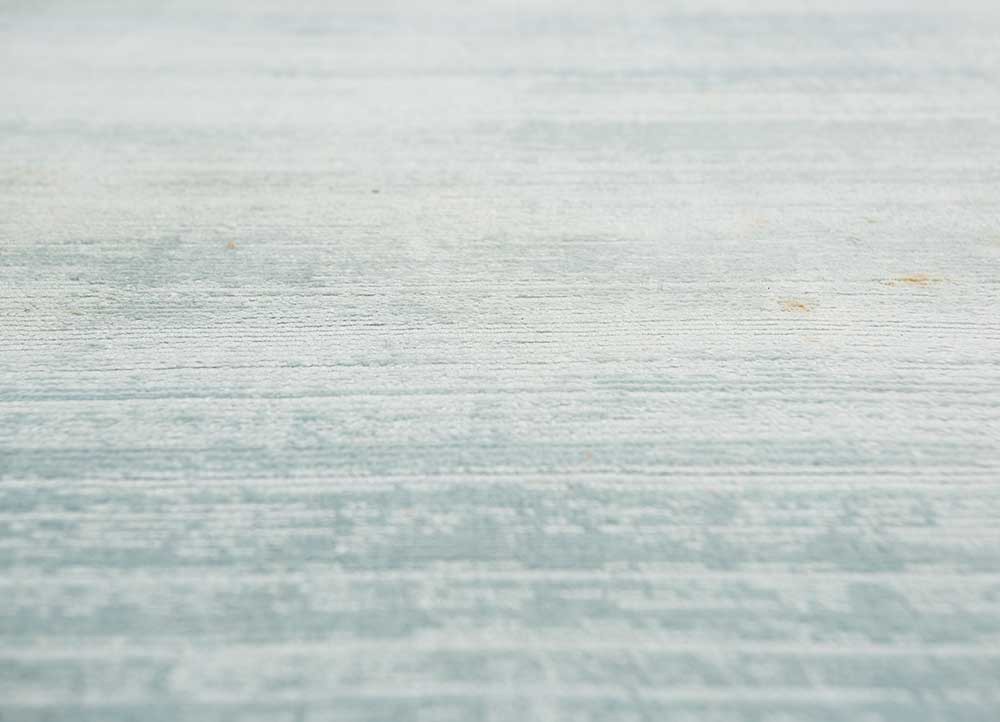 basis blue viscose Hand Loom Rug - CloseUp basis blue viscose Hand Loom Rug - CloseUp