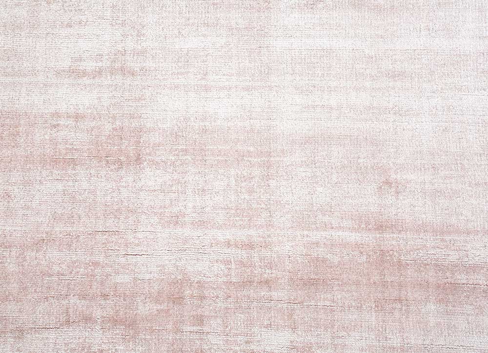 basis pink and purple viscose Hand Loom Rug - CloseUp