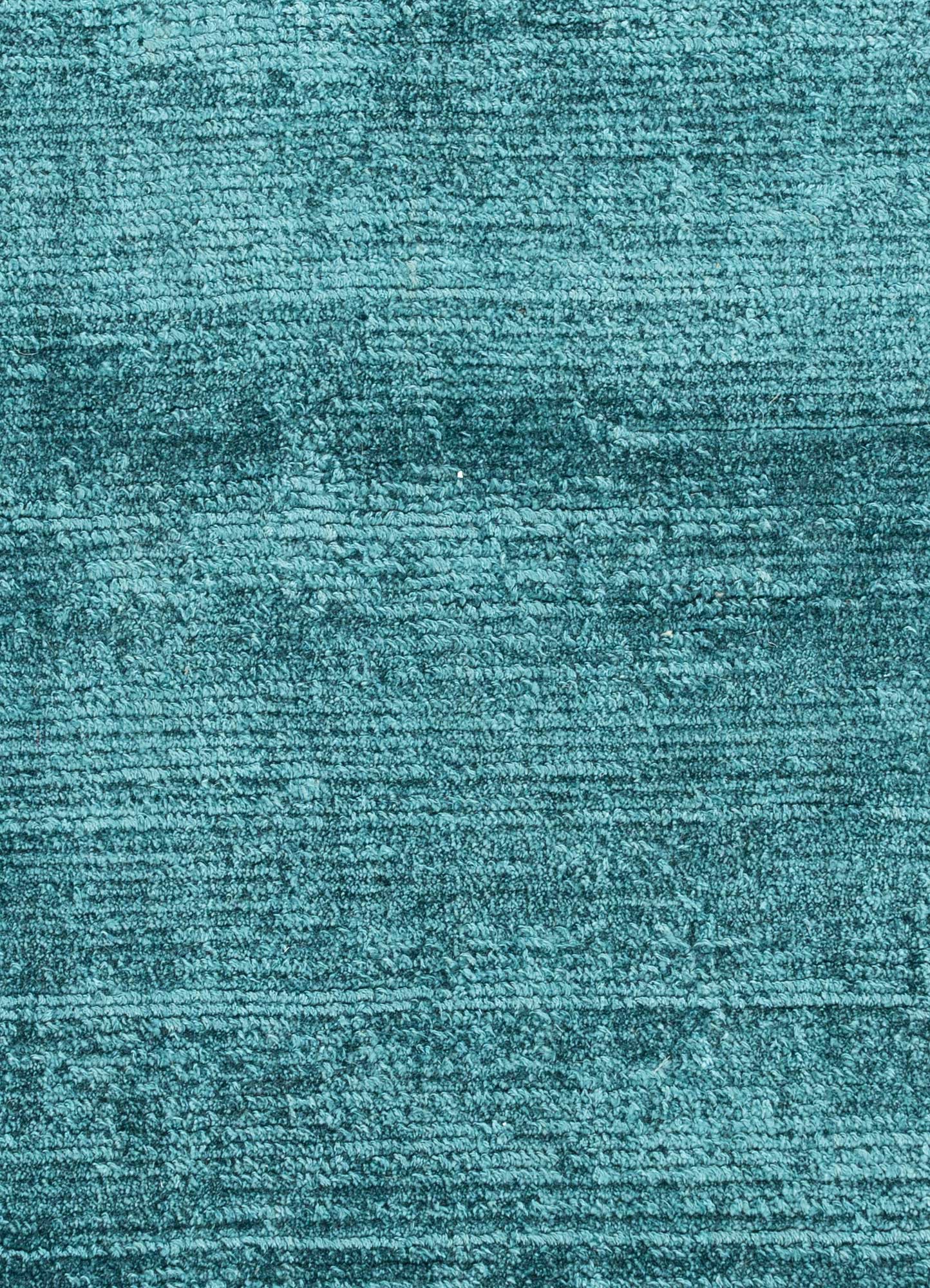 basis blue viscose Hand Loom Rug - CloseUp basis blue viscose Hand Loom Rug - CloseUp
