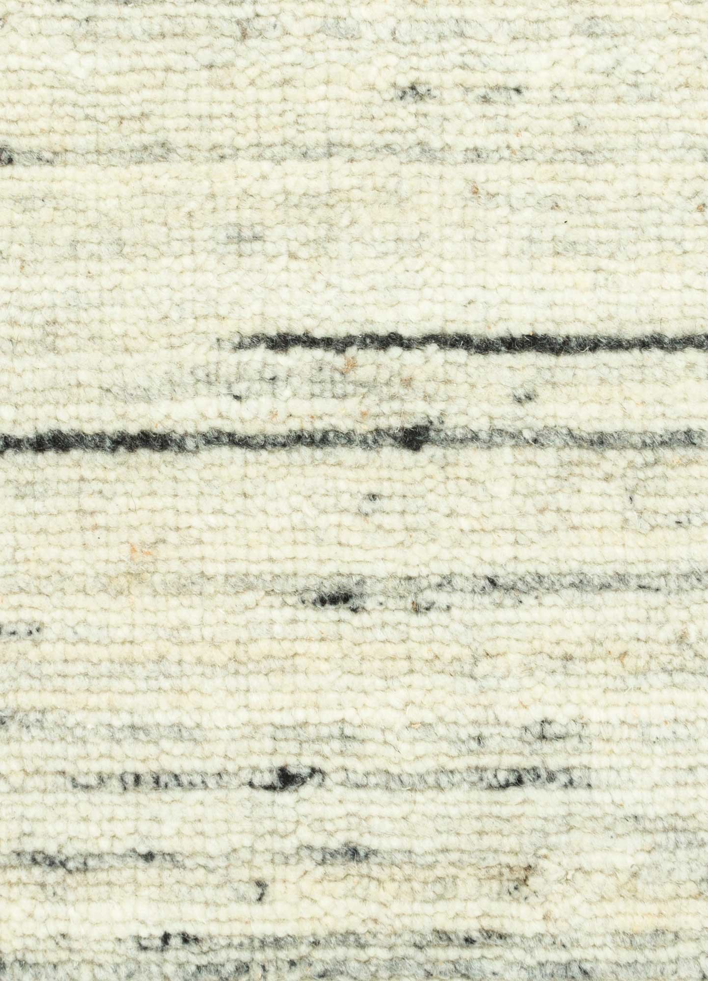 contour beige and brown wool Hand Loom Rug - CloseUp contour beige and brown wool Hand Loom Rug - CloseUp