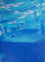 painting blue canvas ART WORK Rug - CloseUp painting blue canvas ART WORK Rug - CloseUp