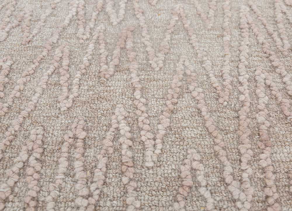 modo ivory wool Hand Tufted Rug - CloseUp