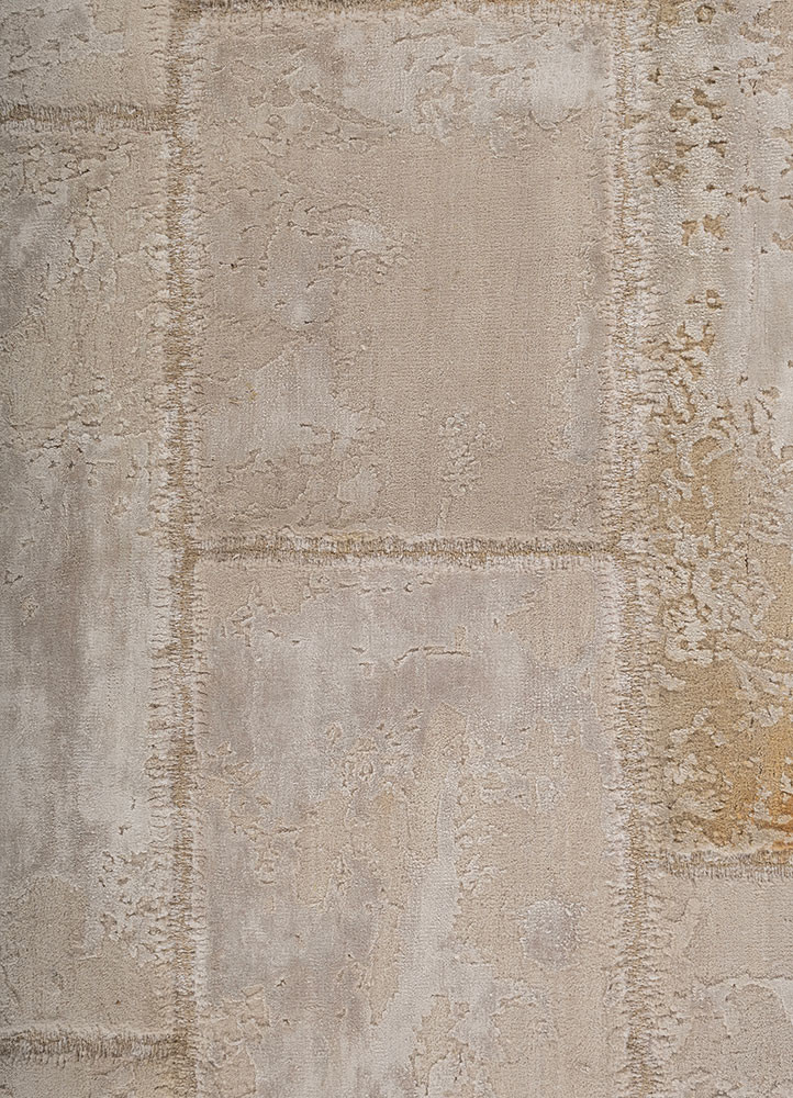 provenance ivory wool and bamboo silk Hand Knotted Rug - CloseUp provenance ivory wool and bamboo silk Hand Knotted Rug - CloseUp