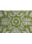 clan green wool and viscose Hand Knotted Rug - CloseUp clan green wool and viscose Hand Knotted Rug - CloseUp