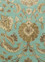 aurora blue wool and silk Hand Knotted Rug - CloseUp aurora blue wool and silk Hand Knotted Rug - CloseUp