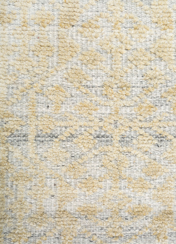 manifest grey and black wool and viscose Hand Knotted Rug - CloseUp manifest grey and black wool and viscose Hand Knotted Rug - CloseUp