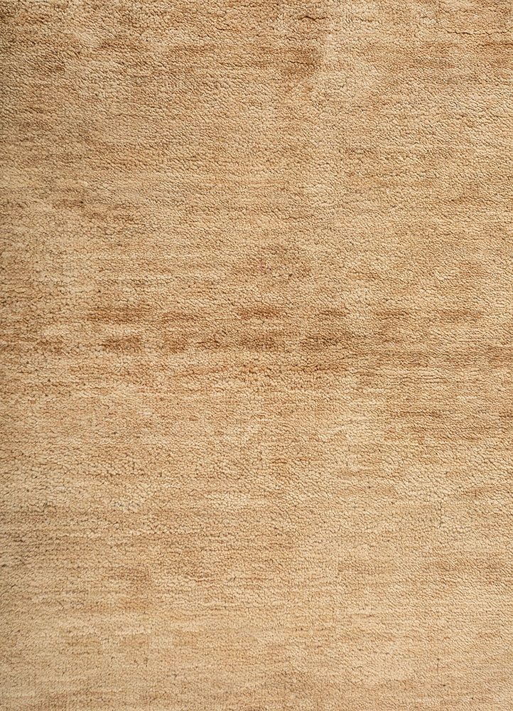 pansy beige and brown wool Hand Knotted Rug - CloseUp pansy beige and brown wool Hand Knotted Rug - CloseUp