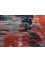 unstring by kavi blue wool and bamboo silk Hand Knotted Rug - CloseUp unstring by kavi blue wool and bamboo silk Hand Knotted Rug - CloseUp