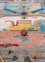 mythos red and orange wool and viscose Hand Tufted Rug - CloseUp mythos red and orange wool and viscose Hand Tufted Rug - CloseUp
