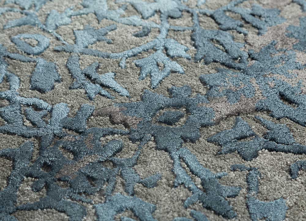 imara  wool and viscose Hand Tufted Rug - CloseUp