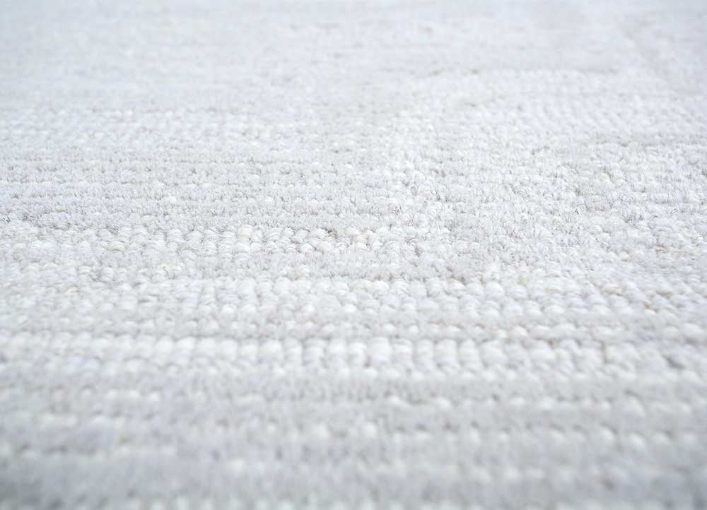 imara ivory wool Hand Tufted Rug - CloseUp
