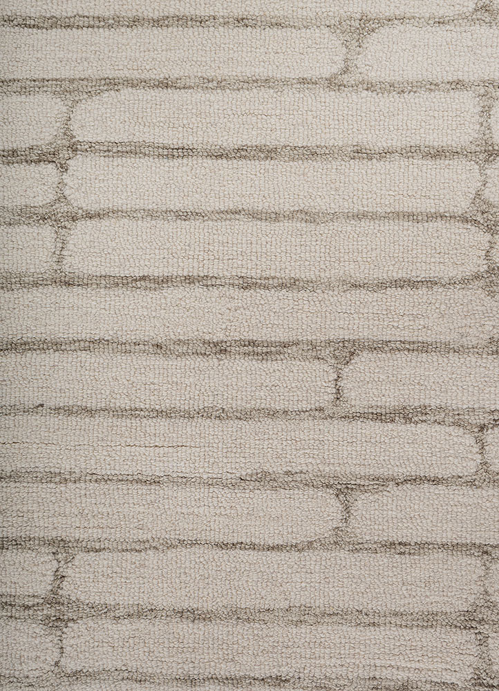 aprezo ivory wool Hand Tufted Rug - CloseUp aprezo ivory wool Hand Tufted Rug - CloseUp