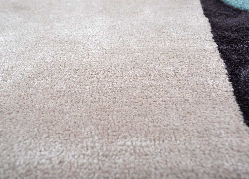 caliedo multi wool and viscose Hand Tufted Rug - CloseUp caliedo multi wool and viscose Hand Tufted Rug - CloseUp