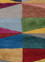 acar red and orange wool and viscose Hand Tufted Rug - CloseUp acar red and orange wool and viscose Hand Tufted Rug - CloseUp