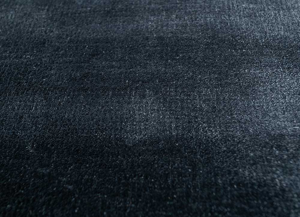 cera blue viscose Hand Tufted Rug - CloseUp cera blue viscose Hand Tufted Rug - CloseUp