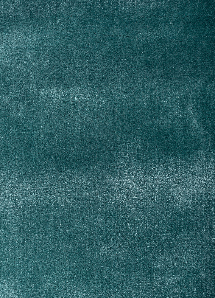cera blue viscose Hand Tufted Rug - CloseUp cera blue viscose Hand Tufted Rug - CloseUp