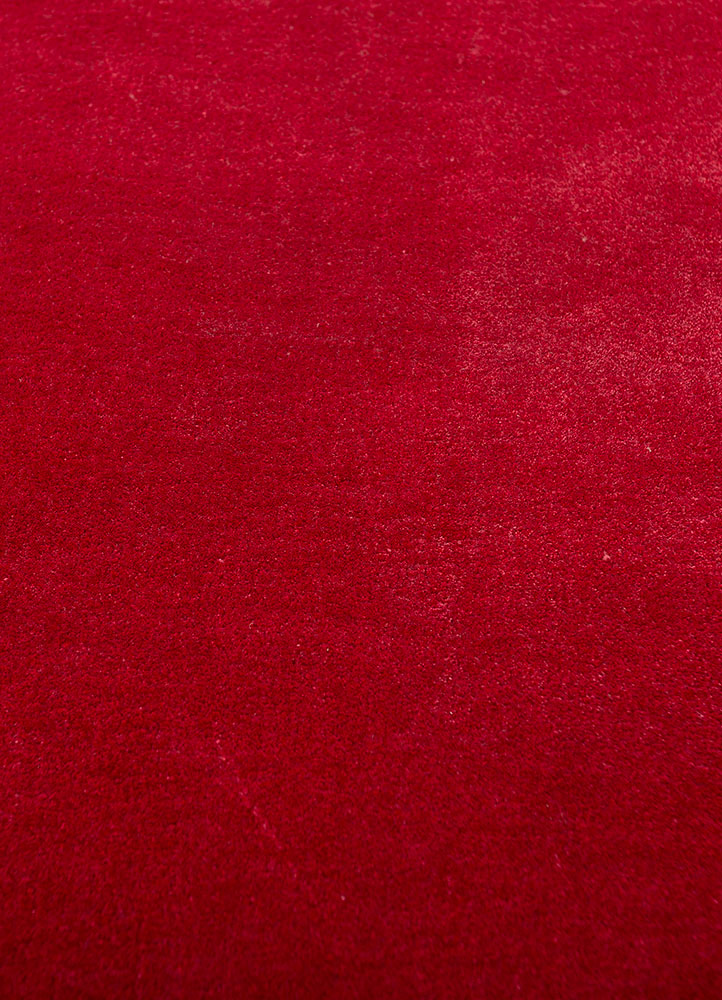 cera red and orange viscose Hand Tufted Rug - CloseUp cera red and orange viscose Hand Tufted Rug - CloseUp