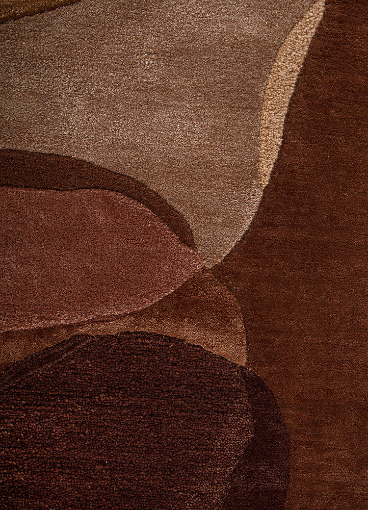 joy red and orange wool and viscose Hand Tufted Rug - CloseUp joy red and orange wool and viscose Hand Tufted Rug - CloseUp