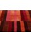acar red and orange wool and viscose Hand Tufted Rug - CloseUp acar red and orange wool and viscose Hand Tufted Rug - CloseUp