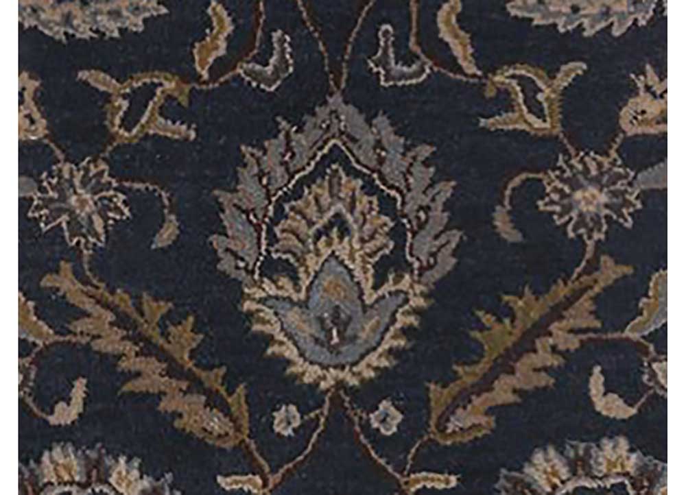 kasbah blue wool Hand Tufted Rug - CloseUp