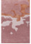 white noise pink and purple wool and viscose Hand Tufted Rug - CloseUp white noise pink and purple wool and viscose Hand Tufted Rug - CloseUp