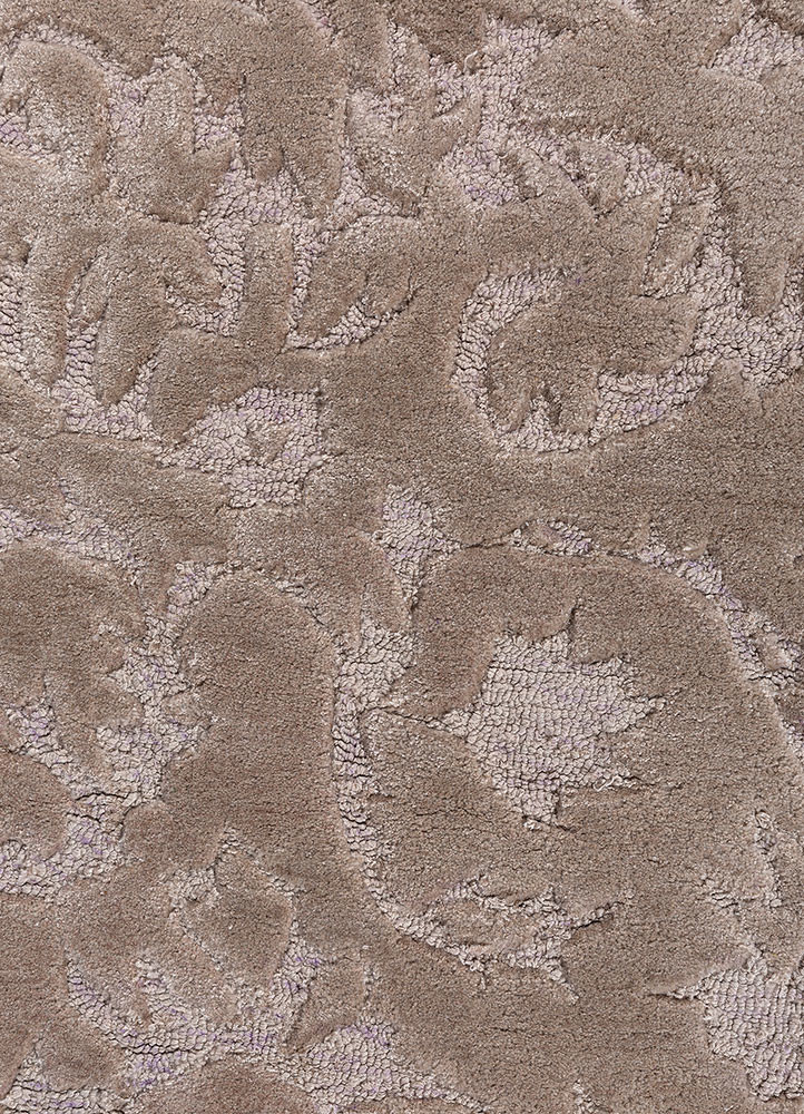 kasbah ivory wool and viscose Hand Tufted Rug - CloseUp kasbah ivory wool and viscose Hand Tufted Rug - CloseUp