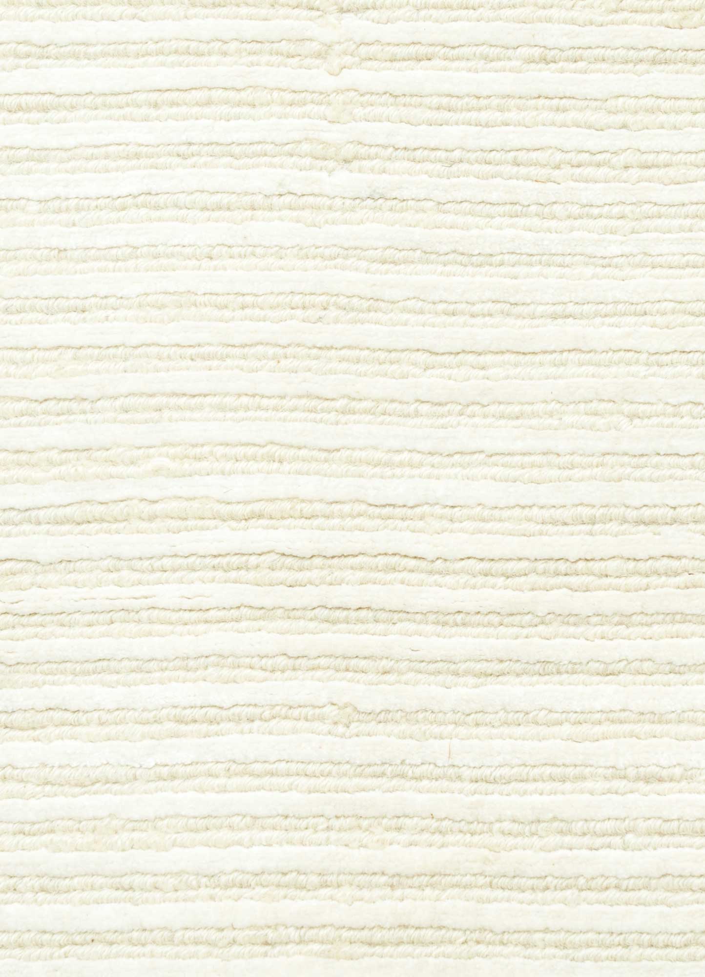 manifest ivory wool and viscose Hand Knotted Rug - CloseUp