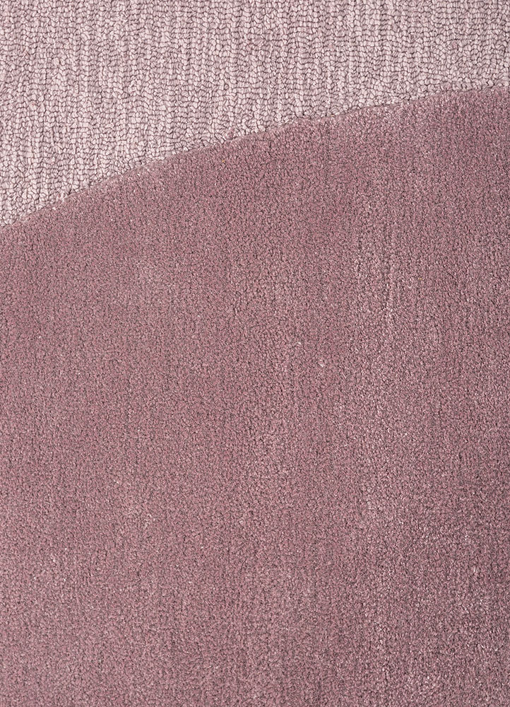 cera pink and purple wool and viscose Hand Tufted Rug - CloseUp cera pink and purple wool and viscose Hand Tufted Rug - CloseUp