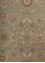 gulnar green wool Hand Knotted Rug - CloseUp gulnar green wool Hand Knotted Rug - CloseUp