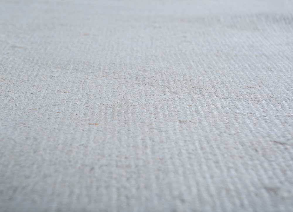 clan ivory wool Hand Knotted Rug - CloseUp