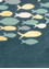 confetti blue wool and viscose Hand Tufted Rug - CloseUp confetti blue wool and viscose Hand Tufted Rug - CloseUp