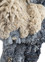 wall installation blue wool and bamboo silk and copper and silk and cotton Rug - CloseUp wall installation blue wool and bamboo silk and copper and silk and cotton Rug - CloseUp