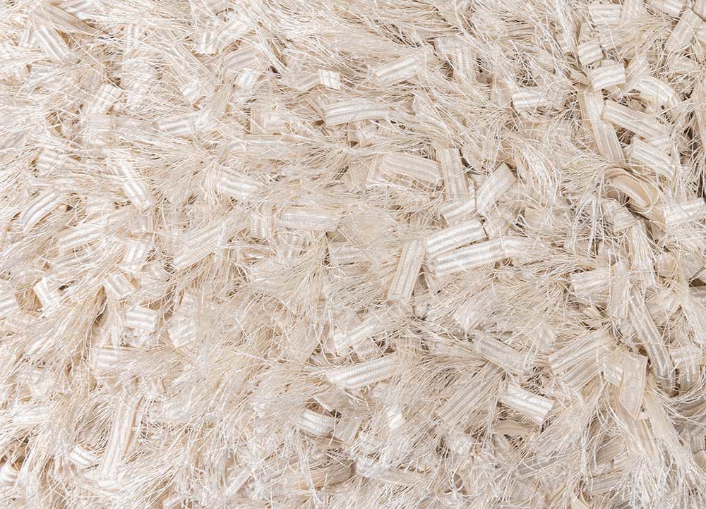 cushion ivory polyester Cushion Cover Rug - CloseUp cushion ivory polyester Cushion Cover Rug - CloseUp