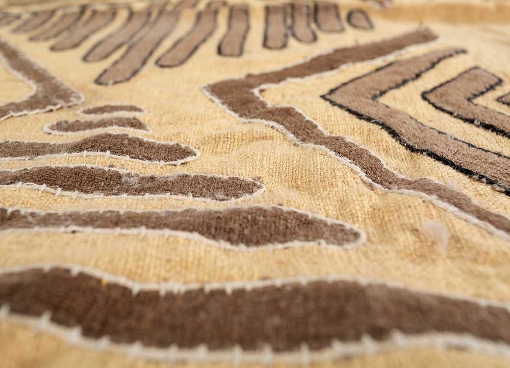 wall art gold linen Wall Art Rug - CloseUp wall art gold linen Wall Art Rug - CloseUp