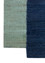daaira blue jute and hemp Flat Weaves Rug - Corner daaira blue jute and hemp Flat Weaves Rug - Corner
