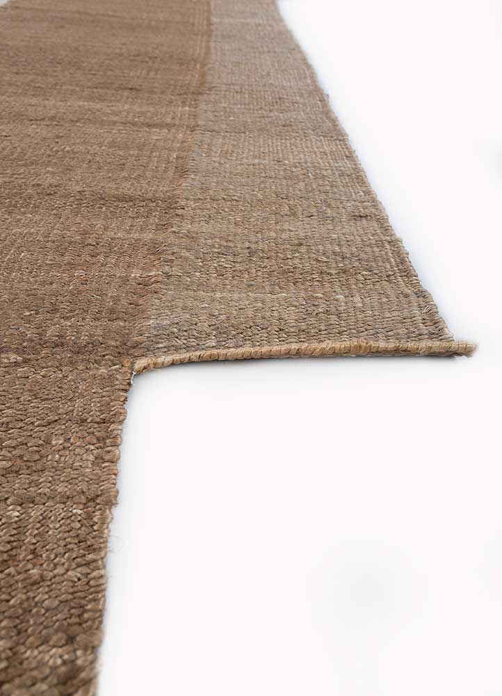 daaira ivory jute and hemp Flat Weaves Rug - Corner