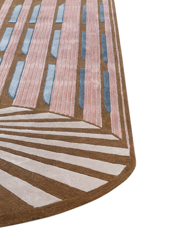 jaipur wunderkammer ivory wool and viscose Hand Tufted Rug - Corner jaipur wunderkammer ivory wool and viscose Hand Tufted Rug - Corner