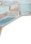 archetype blue wool and viscose Hand Tufted Rug - Corner archetype blue wool and viscose Hand Tufted Rug - Corner