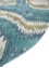 mythos blue viscose Hand Tufted Rug - Corner mythos blue viscose Hand Tufted Rug - Corner