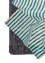 adrift blue wool and viscose Hand Tufted Rug - Corner adrift blue wool and viscose Hand Tufted Rug - Corner