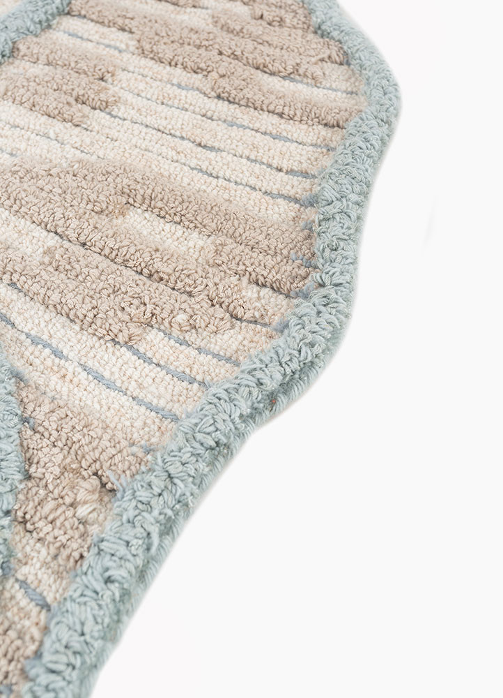 aurelia grey and black wool and viscose Hand Tufted Rug - Corner aurelia grey and black wool and viscose Hand Tufted Rug - Corner